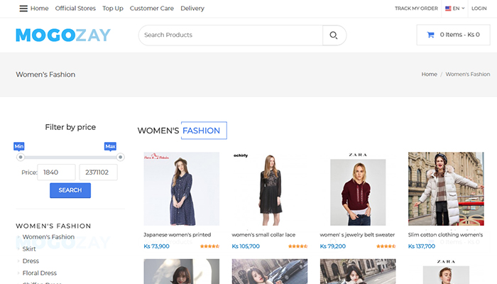 Mogozay - eCommerce